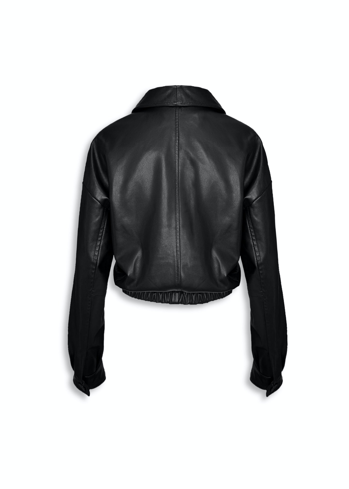 Ludmila Cropped Bomber Jacket